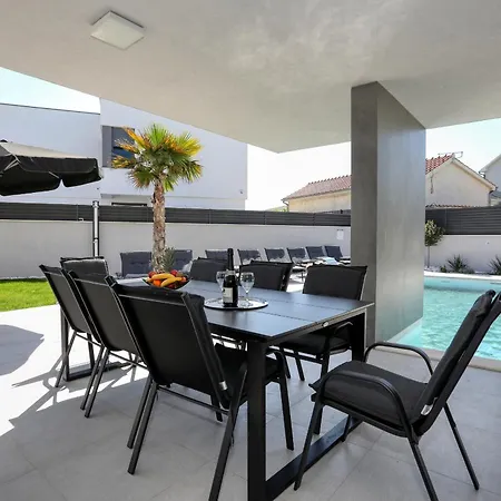 Villa Heated Pool Didov San Family Zaton (Zadar)